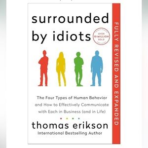 Book: Surrounded by Idiots by Thomas Erikson Fully Revised & Expanded Paperback